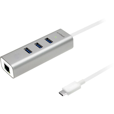 UCH31 USB-C 3 PORT USB HUB WITH LAN HAMILTON GIGABIT MBEAT MB-UCH-31