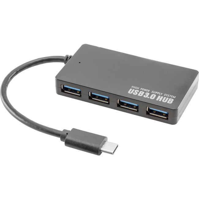HUB3C4 USB-C HUB WITH 4 USB-A SOCKETS TYPE C