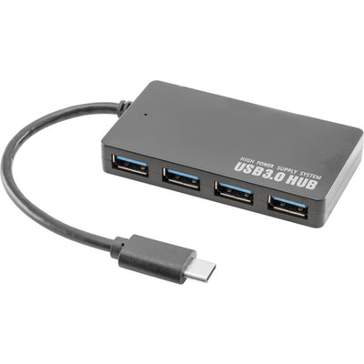 HUB3C4 USB-C HUB WITH 4 USB-A SOCKETS TYPE C