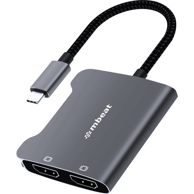CDHD USB-C TO DUAL HDMI ADAPTER 4K TOUGHLINK MBEAT 09050884