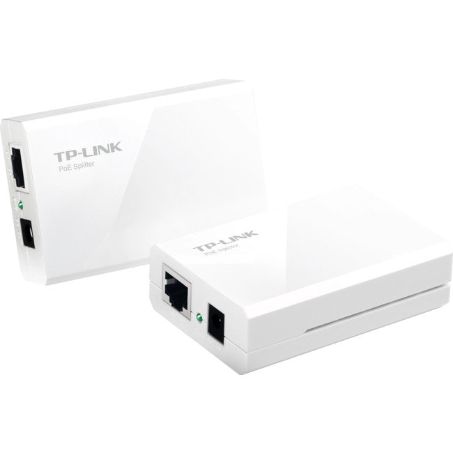 TLPOE200 POE LINE INSERT & RECEIVE KIT 5V/ 12V POWER OVER ETHERNET TP-LINK TL-POE200