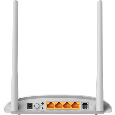 TDW8961N WIRELESS 'N' MODEM & ROUTER 300MBPS ADSL2+ 10/100 ETHERNET TP-LINK TD-W8961N