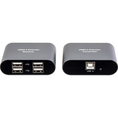 USBCAT14 USB2.0 OVER CAT5 EXTENDER 50M 1 IN 4 OUT HOT PLUG PRO2 EX69