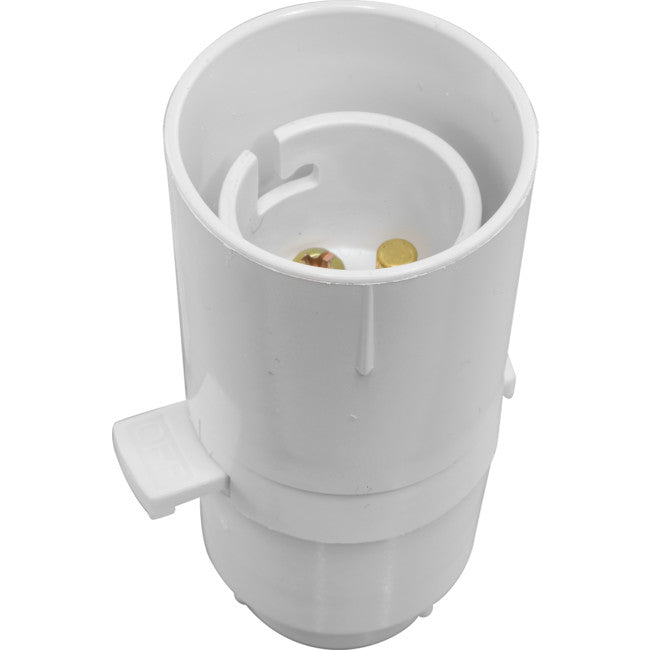 HPM CD310WE SWITCHED BC LAMP HOLDER