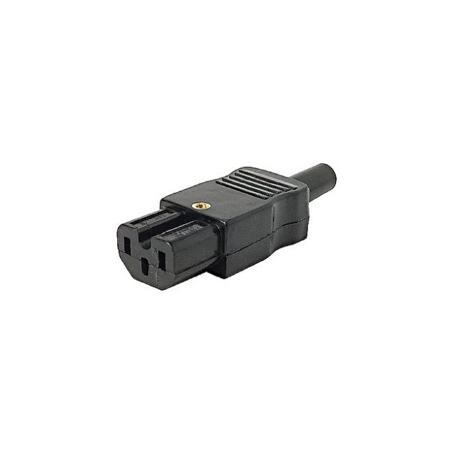 IECHTC15 - HIGH TEMP IEC-C15 LINE SOCKET - APPLIANCE PLUG W/ NOTCH KEY - SCHURTER