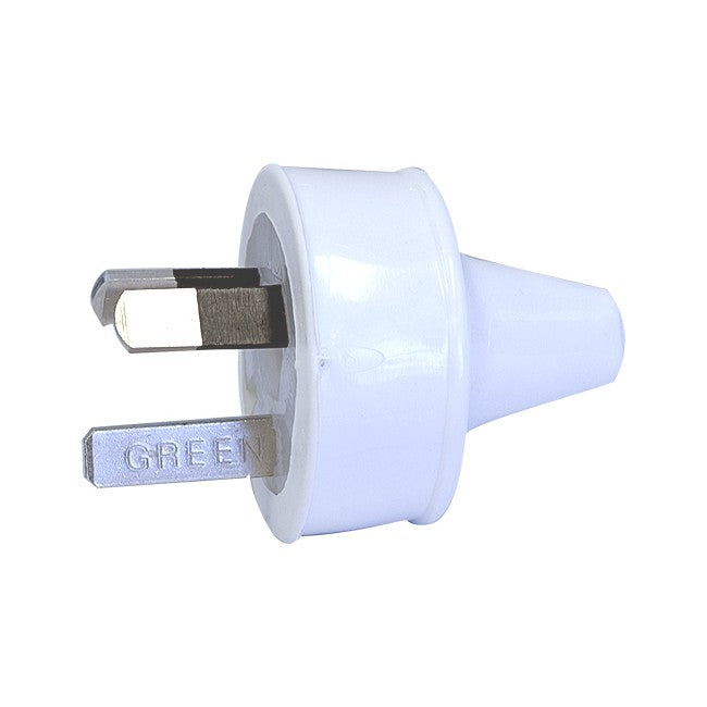 CD100/8WE 3 PIN PLUG TOP WHITE FIG8 HPM HPM CD100/8WE