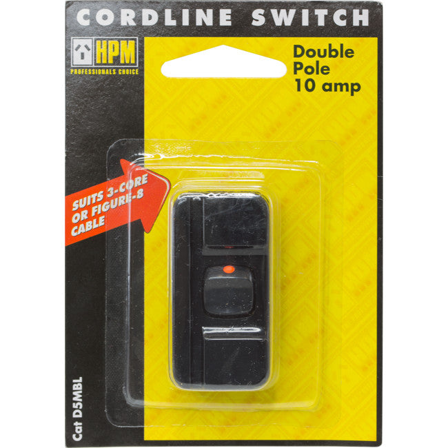 D5MBL BLACK CORD LINE SWITCH HPM HPM D5MBL