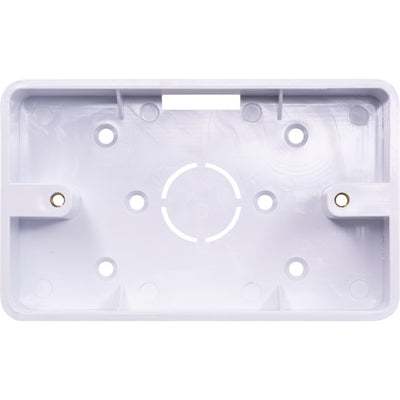 BP34 BACK BOX FOR WALL PLATE 34MM DEPTH 120MM X 74MM X 34MM PRO2 OL-US-0005