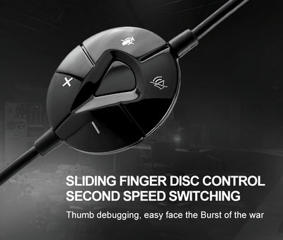 USB Gaming Headset Stereo Surround PC Computer Headphone Mic LED Speed Controls