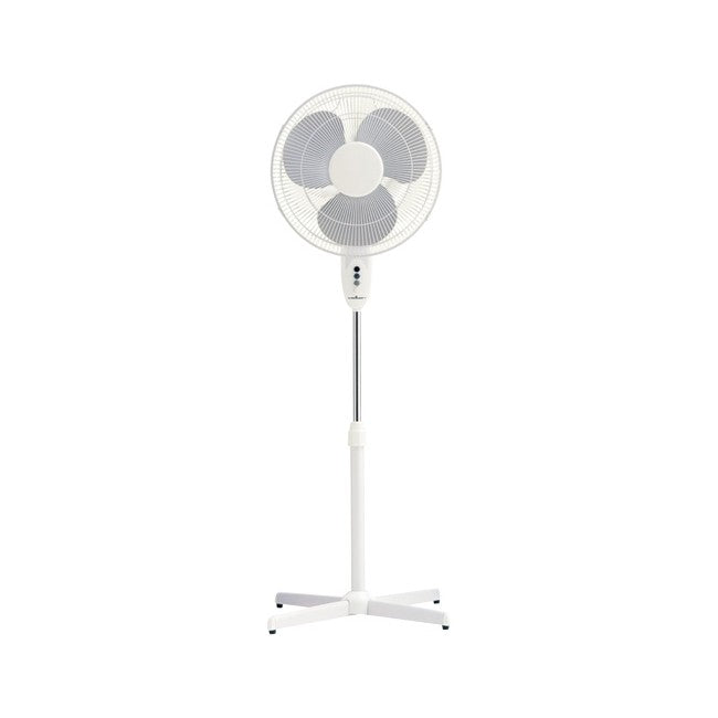 PF40WH 40CM OSCILLATING PEDESTAL FAN WHITE HELLER PF40