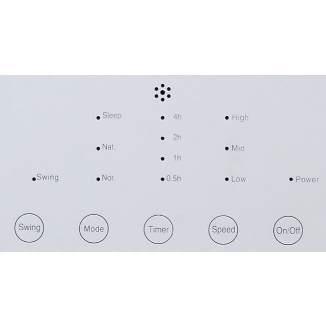 HBFW BLADELESS OSCILLATING FAN WHITE HELLER HBFW