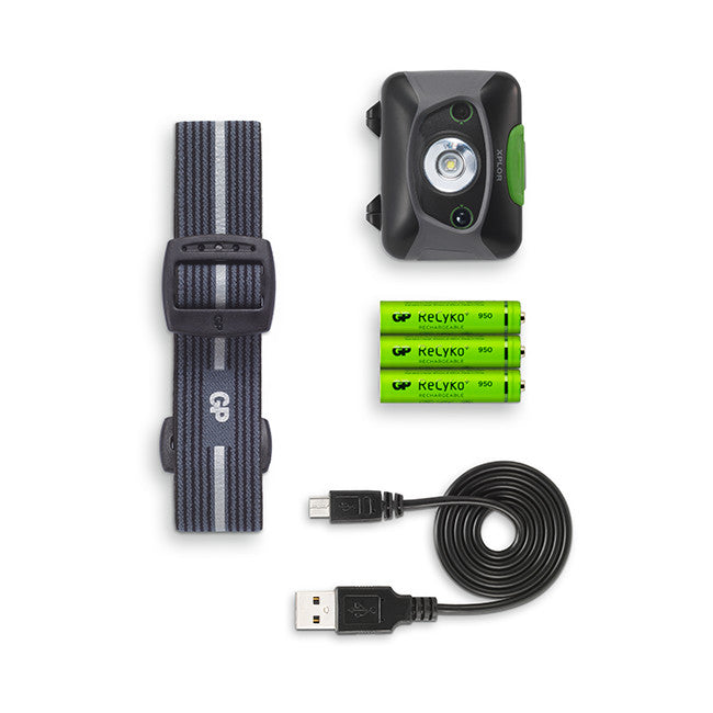 GPPHR15 RECHARGEABLE HEADBAND LAMP GP XPLOR GP GPPHR15