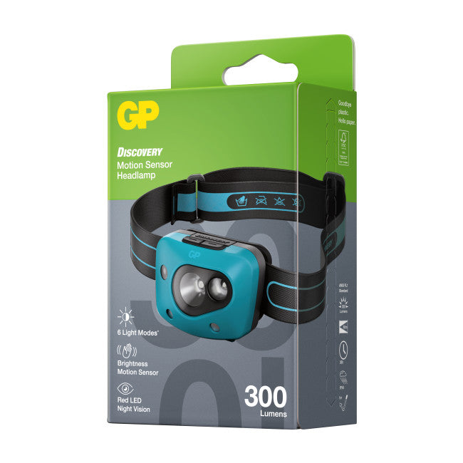 GPCH44 DISCOVERY 300LM HEADLAMP GP 12650848