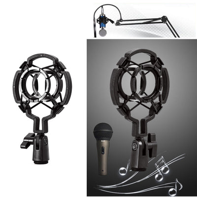Mic Shock Mount For Condenser Microphone Universal Clip Holder Studio Sound Recording