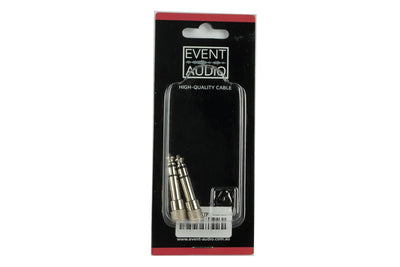 Event Lighting JMJFEL - Pair of Jack TRS Male to Mini Jack Female Adaptors