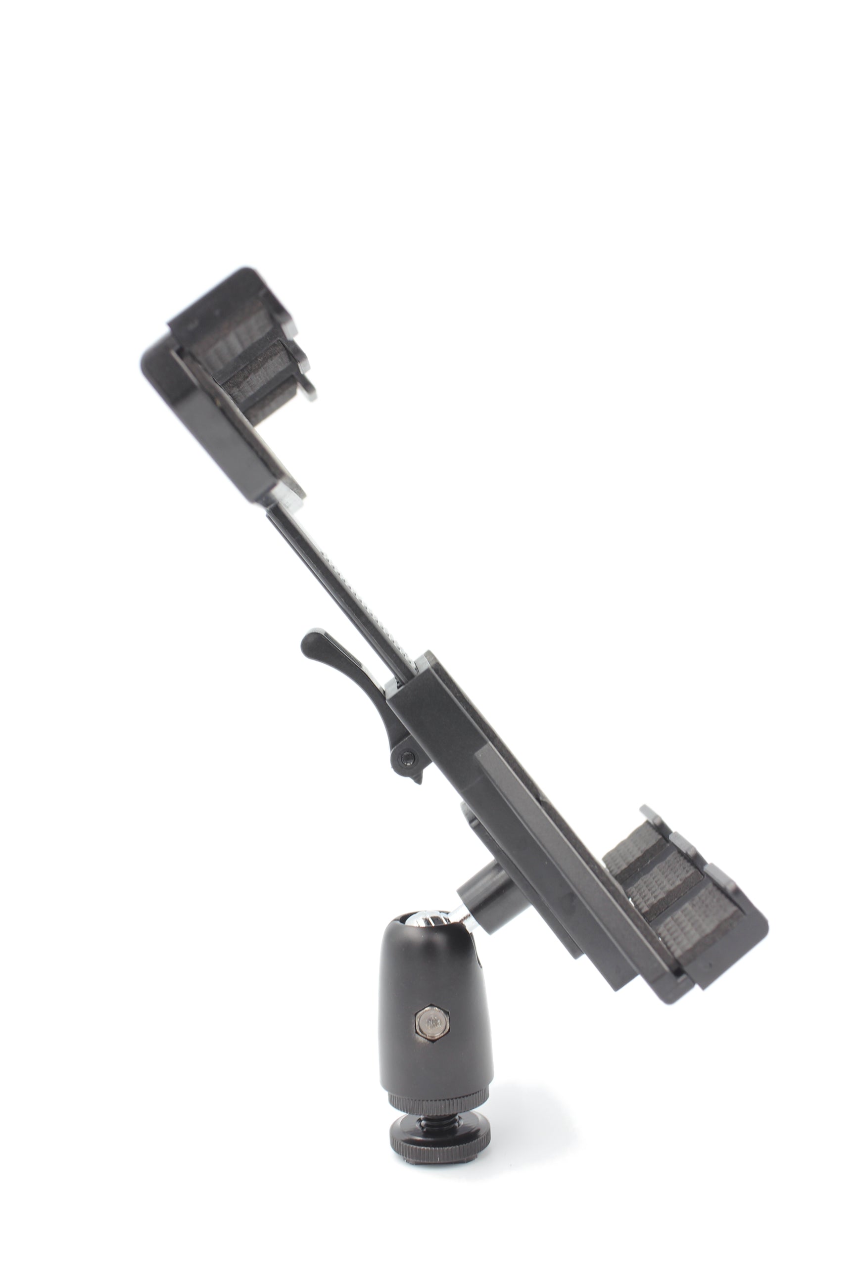 2 in1 Tablet Phone Monitor to DSLR Camera Hot Shoe Mount Clamp Holder 360° Apple or Android