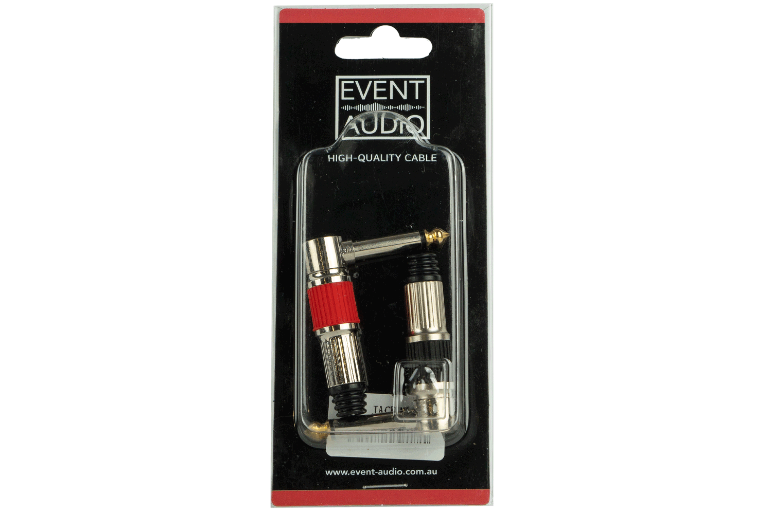 Event Lighting JACKRAEL - Pair of Jack TS Male Right Angle Plugs