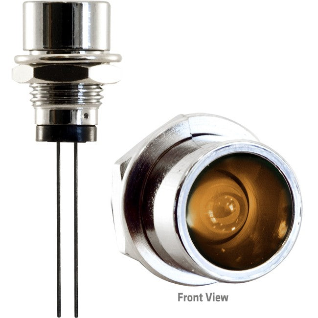 MBL10Y 2V DC LED INDICATOR YELLOW 10MM PANEL MOUNT