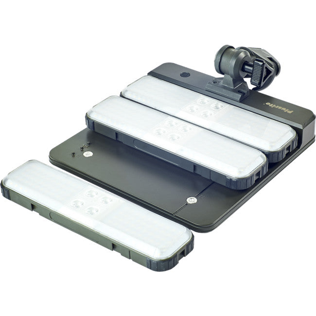 WL25W6K PORTABLE SOLAR CAMPING LIGHT PLUSRITE PLUSRITE PLS-WL25W-6K