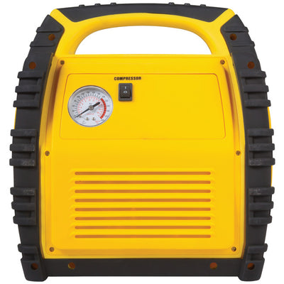 MB3736 4 IN 1 JUMP STARTER 12V 17A USB LED AIR COMPRESSOR MB3736