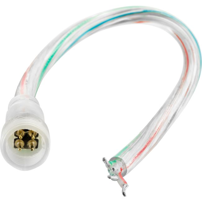 RGB15P 4 PIN WATERPROOF CONNECTOR PLUG LEAD