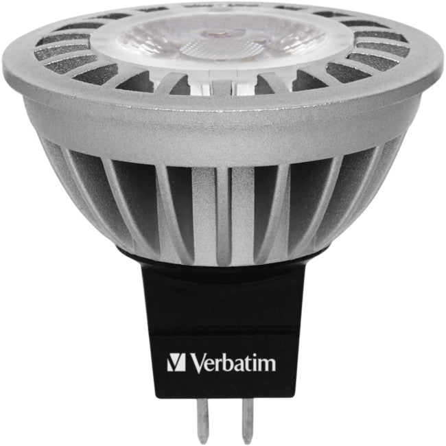 52317 MR16 GU5.3 DIMMABLE 5.5W 450LM 3000K WARM WHITE VERBATIM 52317