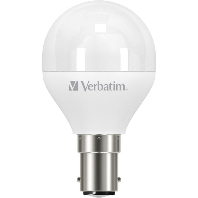 65867 B15 MINI GLOBE 5W DIMMABLE 480LM 3000K WARM WHITE VERBATIM 652867