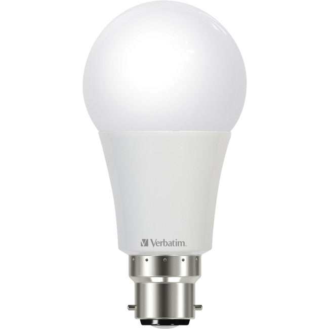 65238 B22 CLASSIC A 9W DIMMABLE 850LM 4000K COOL WHITE VERBATIM 65238