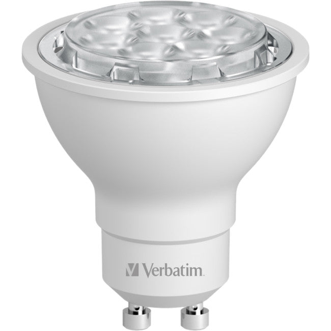 64639 PAR16 GU10 DIMMABLE 7W 490LM 4000K COOL WHITE 36 DEG VERBATIM 64639