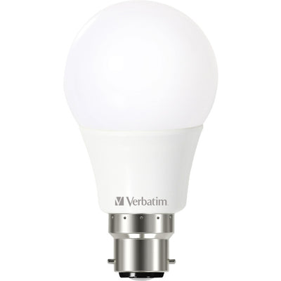 66282 B22 CLASSIC A 8.5W 820LM 3000K WARM WHITE LED NON DIM 65099 VERBATIM 66282