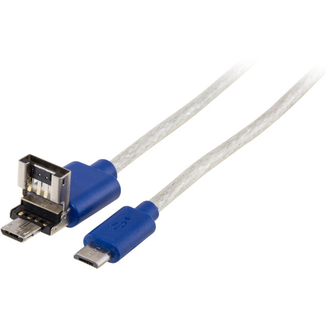 LC7227 2 IN 1 MICRO USB-B OTG LEAD 1M USB-A/MICRO-B TO MICRO-B PLUG PRO2