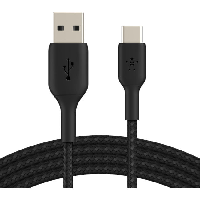 LC7875 BRAIDED USB-C TO USB-A LEAD 1M BOOSTCHARGE BELKIN 27727875