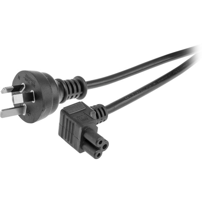RCLPC53 - 3M RIGHT ANGLE CLOVER LEAF - IEC-C5 APPLIANCE LEAD - DOSS