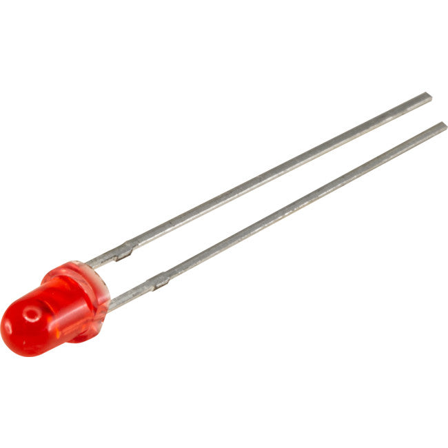 LT631 - YEL-LED DIF-3MM 1.5MCD - 3MM YELLOW LED GLOBE