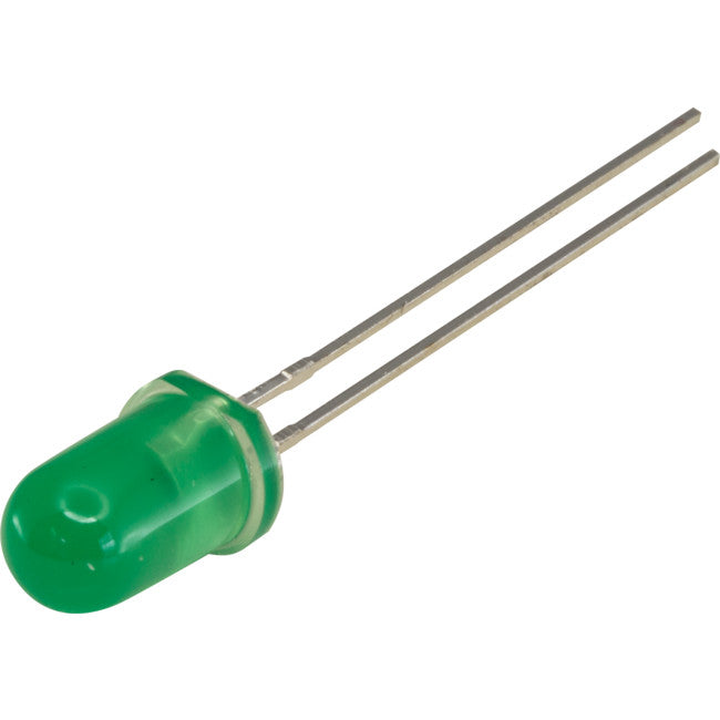 LT521 - GRE-LED DIF-5MM 1.5MCD - 5MM GREEN LED GLOBE