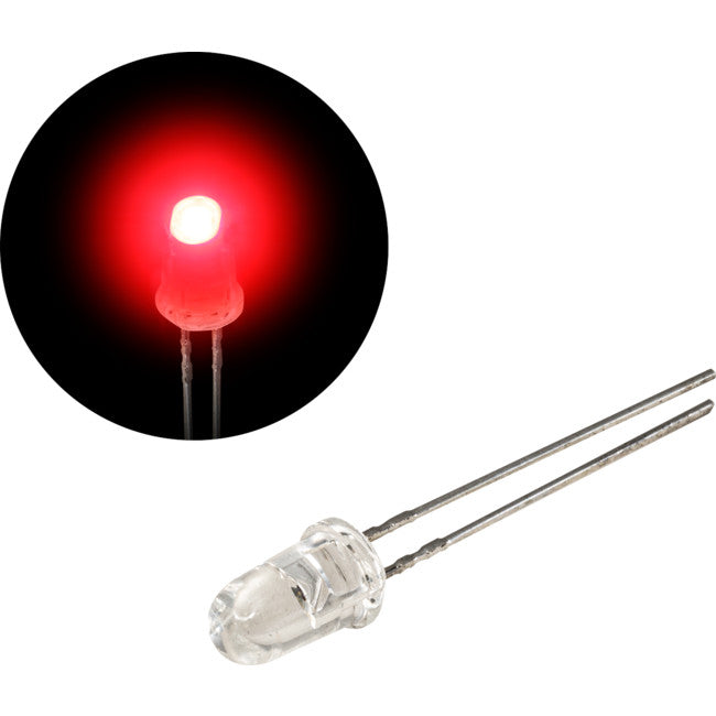 ESBH1000 RED-LED HIGH INTENSITY 1000MCD 5MM RED LED GLOBE R7010-SLA580JT