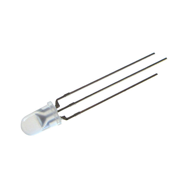 SPR54MVW - BI-LED HIGH INTENSITY 7000MCD - 5MM COLOUR LED GLOBE GREEN RED