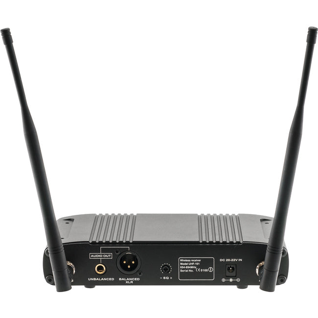 UHF101 SINGLE CHANNEL PLL WIRELESS SYSTEM 16CH RECEIVER ONLY DOSS