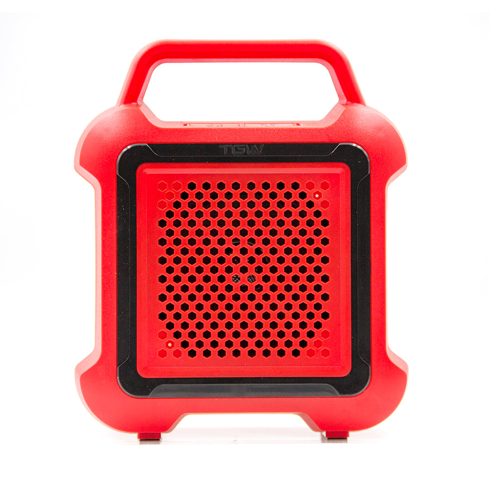 Rugged Bluetooth Work Speaker Long Life 35 hour Battery Italian Brand TGW