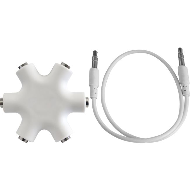 PA1063 6 WAY 3.5MM HEADPHONE HUB SPLITTER TO 6X STEREO SOCKETS PRO2 35-SHH