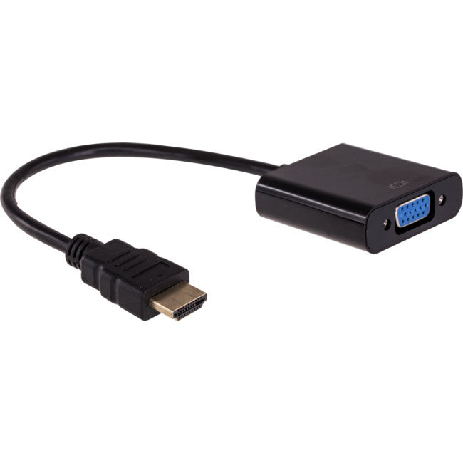 HV02A HDMI TO VGA ADAPTER LEAD VIDEO STEREO AUDIO CONVERTER PRO2