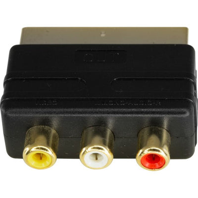 PA4230 SCART PLUG TO RCA SOCKETS SCART VIDEO ADAPTOR RESI-LINX