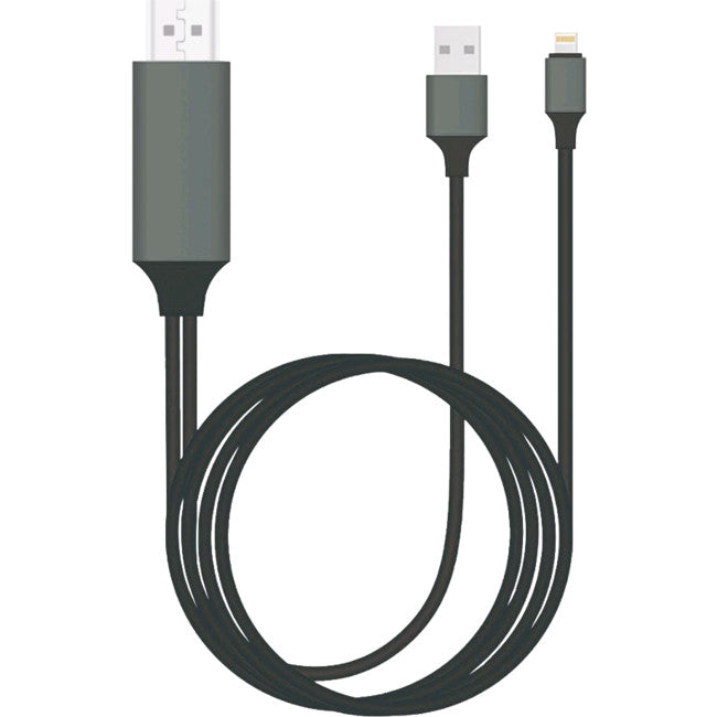 8P2HDMI8W LIGHTNING TO HDMI ADAPTER LEAD 2M 8WARE CABLIGHTNINGTV