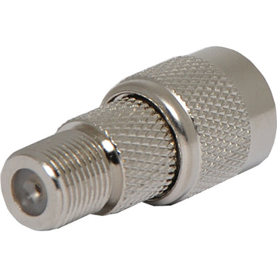 P0397 - TNC PLUG TO 'F' SOCKET ADAPTER