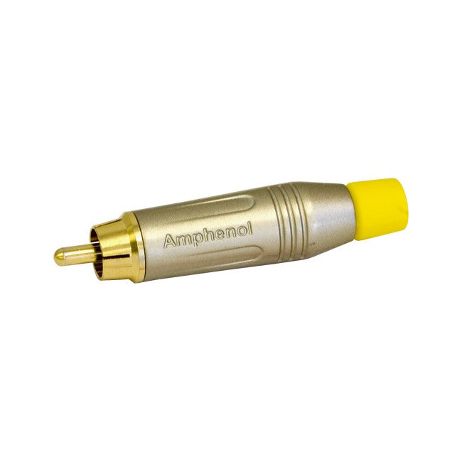 PD2965 RCA PLUG AMPHENOL YELLOW AMPHENOL ACPR-SYL