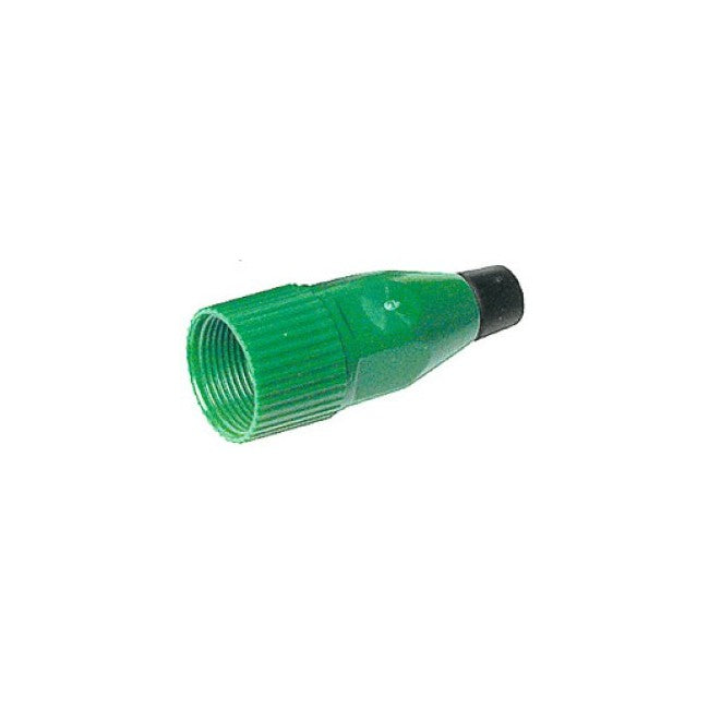 PD5206 - XLR PLASTIC BACKSHELL GREEN - AMPHENOL