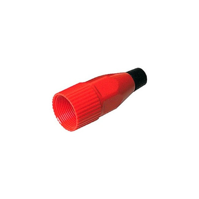 PD5216 - XLR PLASTIC BACKSHELL RED - AMPHENOL