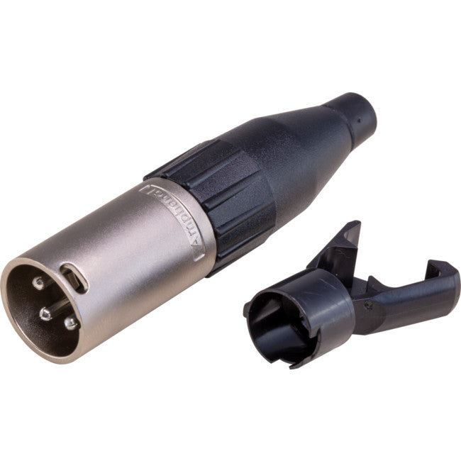 PD5301 - 3 PIN XLR LINE PLUG ( AC3M ) - HOLLOW PINS - AMPHENOL