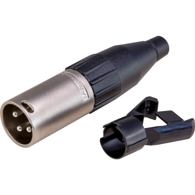 PD5302 3 PIN XLR LINE PLUG ( AC3MM ) SOLID PINS AMPHENOL AC3MM