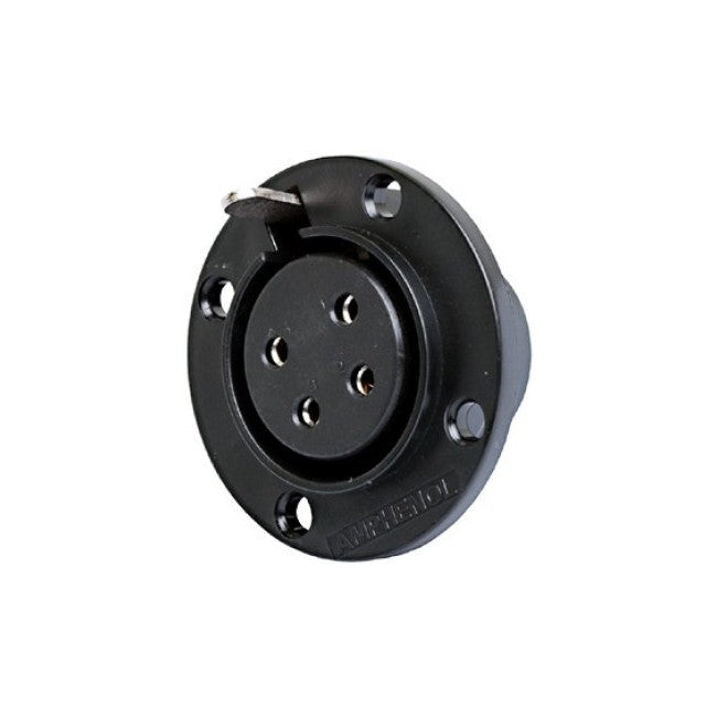 PD5566 4 PIN PANEL SOCKET AP-4-13 AMPHENOL AP-4-13